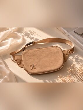 Jeffree Star Cosmetics Nude Star Belt Bag Fanny Pack Crossbody